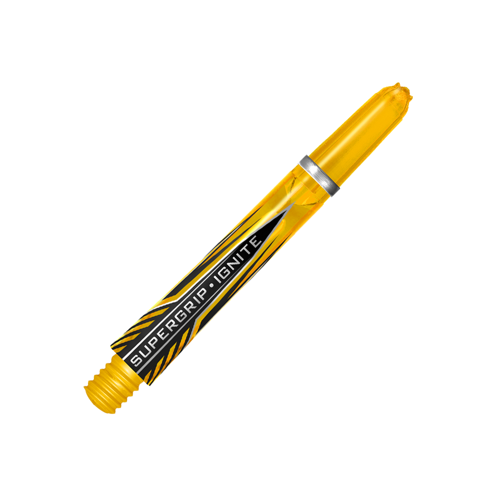 Harrows Shafts Supergrip Ignite Yellow Midi