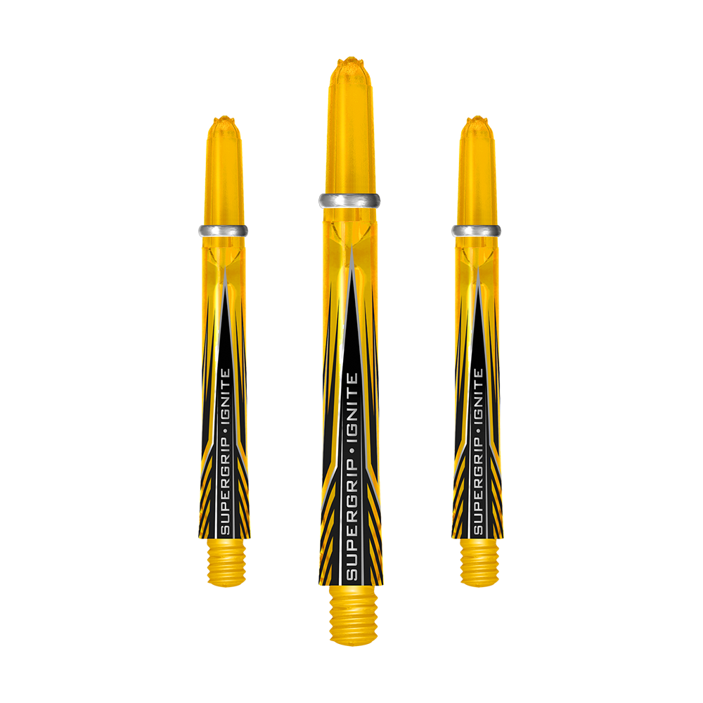 Harrows Shafts Supergrip Ignite Yellow Medium
