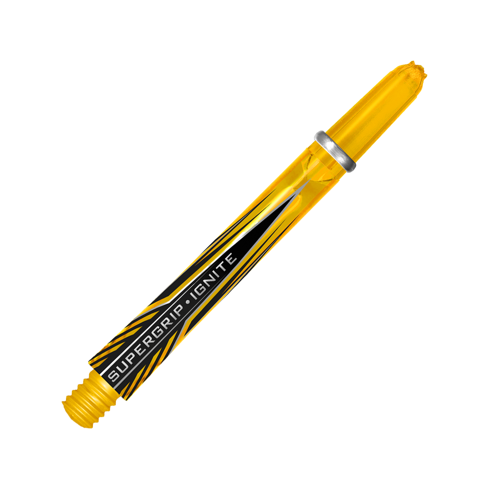 Harrows Shafts Supergrip Ignite Yellow Medium