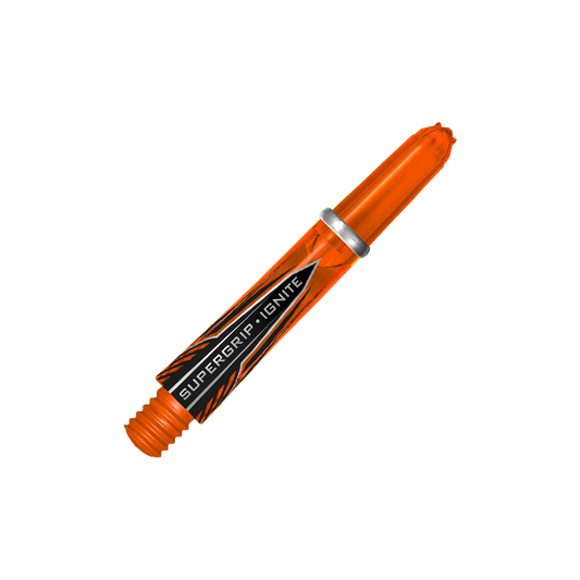 Harrows Shafts Supergrip Ignite Orange Short