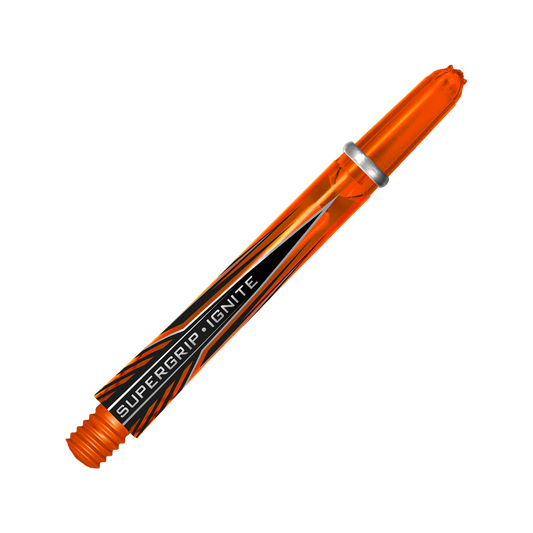 Harrows Shafts Supergrip Ignite Orange Meduim