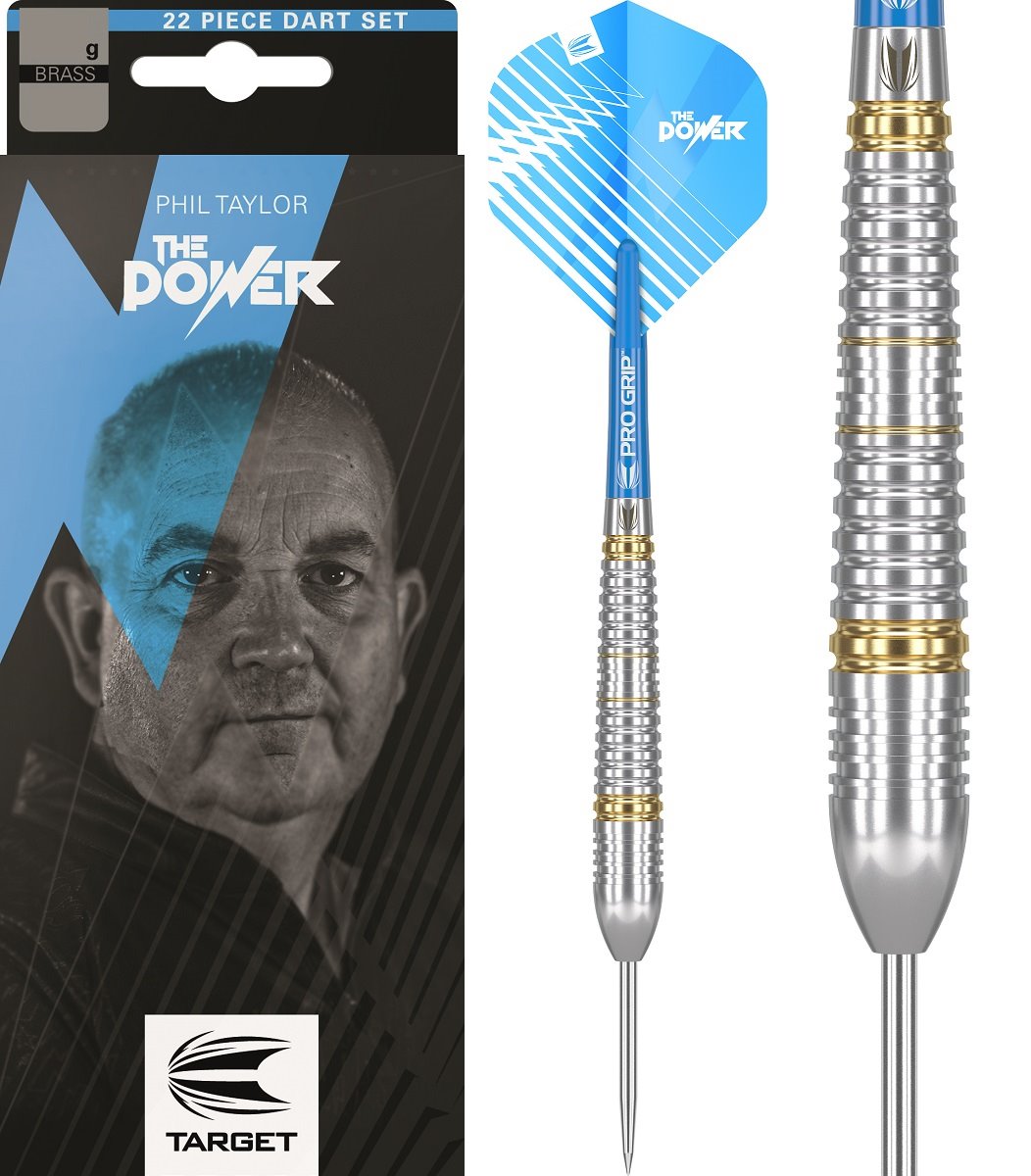 Target PHIL TAYLOR BRASS Steeldart 22g
