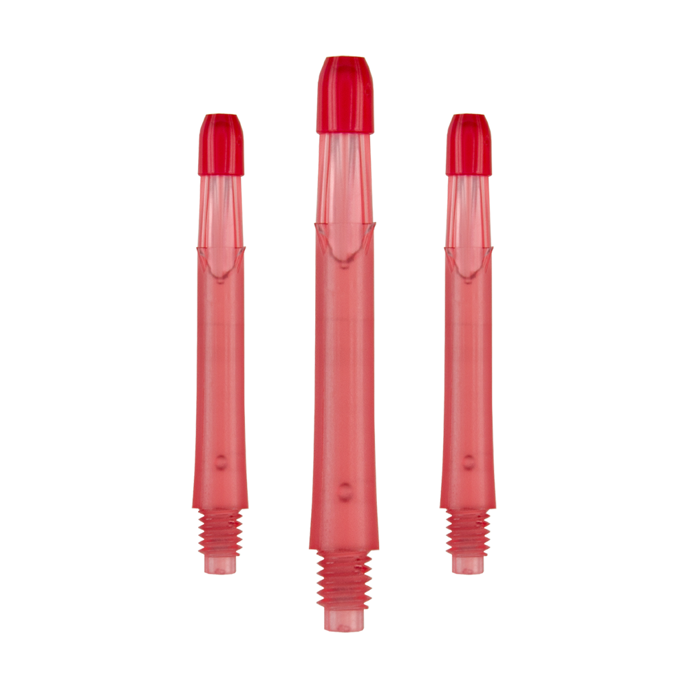 L-Style L-Shaft Locked Straight Clear Red 190
