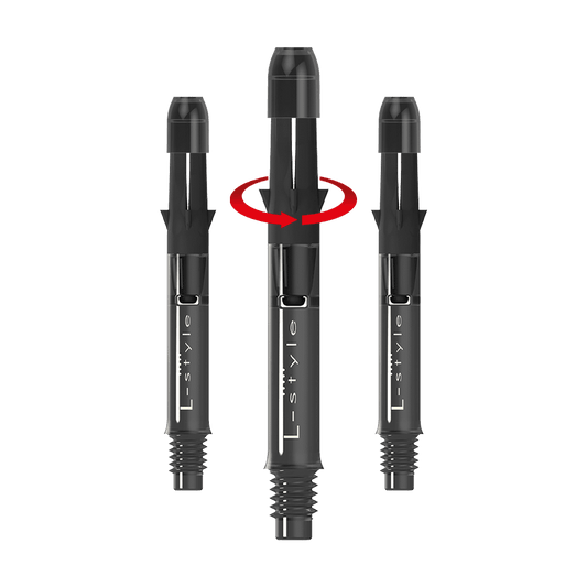 L-Style Shaft Silent Carbon Clear Black 260