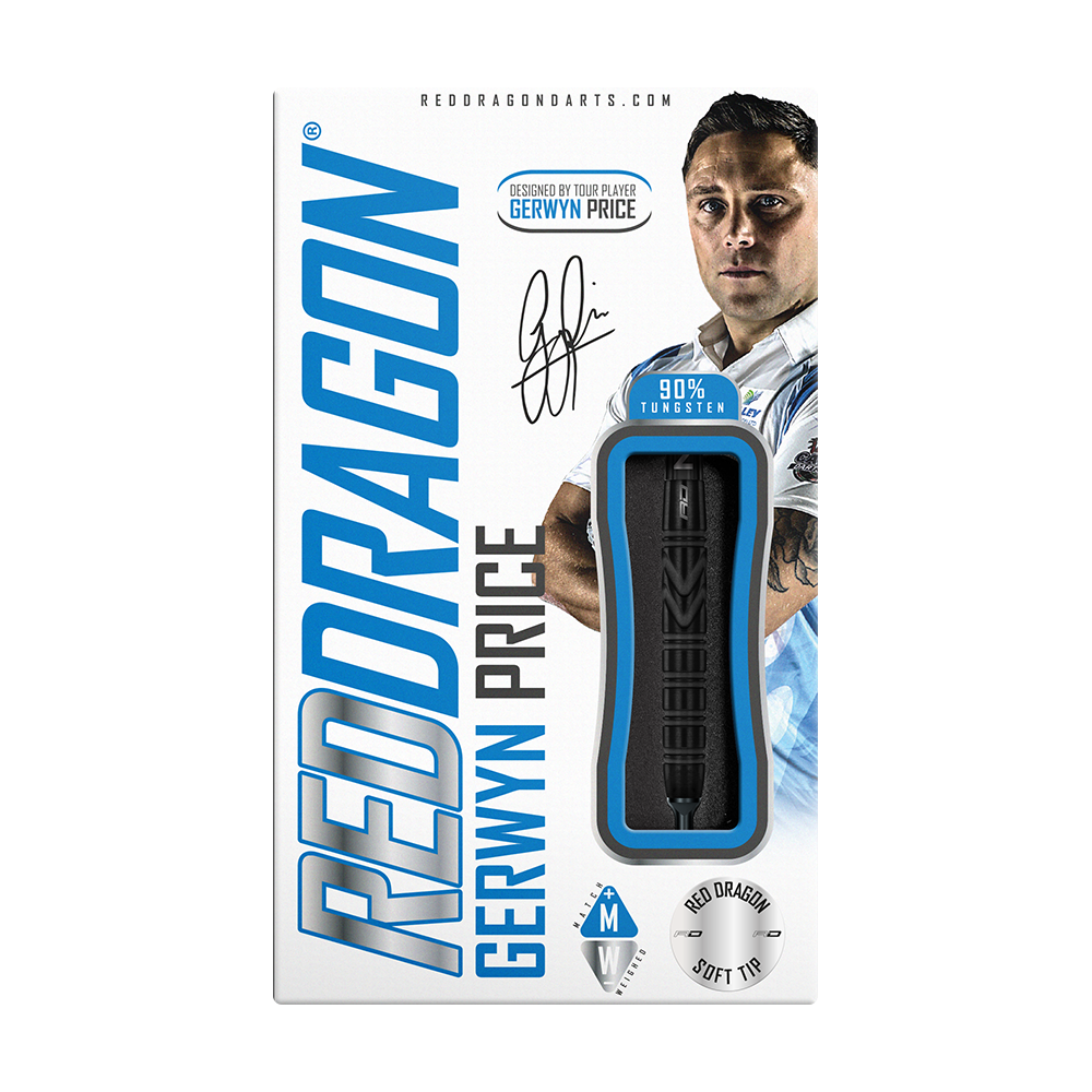 Reddragon Gerwyn Price Black Softdart 20g