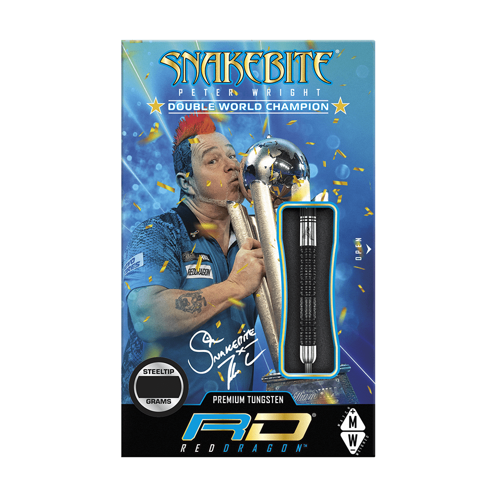 Reddragon Peter Wright Double WC SE Black Steeldart 22g