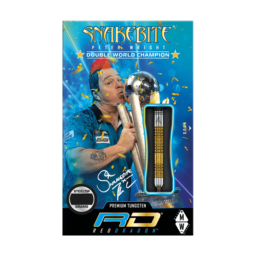 Reddragon Peter Wright Double WC SE Gold Steeldart 22g