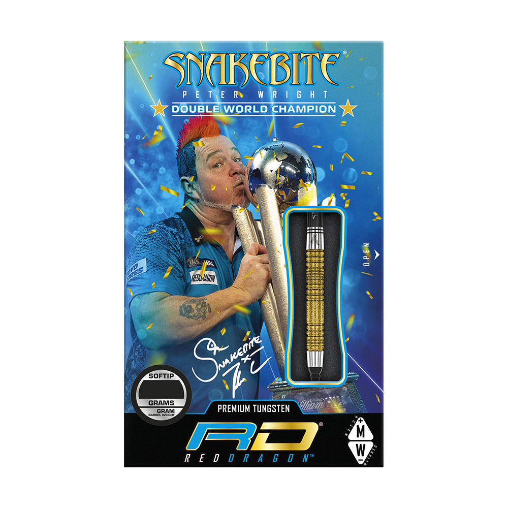 Reddragon Peter Wright Double WC SE Gold Softdart 20g