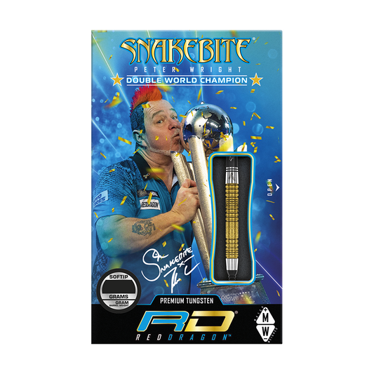 Reddragon Peter Wright Double WC SE Gold Softdart 20g