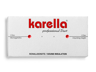 Karella Schallschutz für Steel-Dart Boards (Dart-Board Zubehör) – Dart-Shop  Hamburg