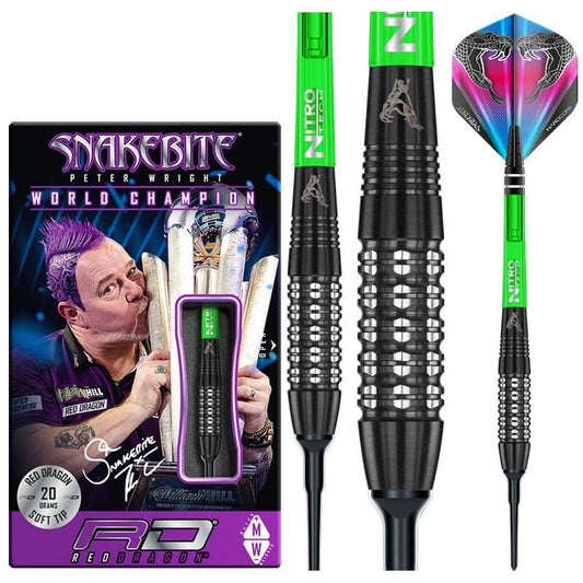 Reddragon Softdart Peter Wright Black Strike 22g