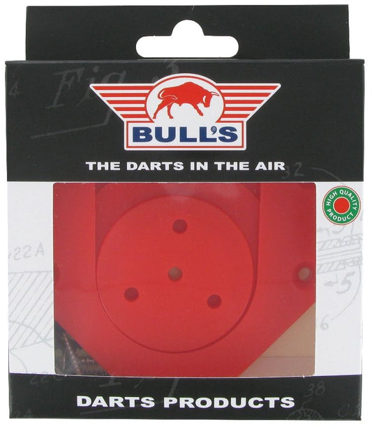 BullsNL Bristle Board Wandhalter in Rot (Dart-Board Zubehör)