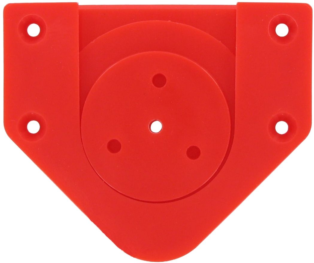 BullsNL Bristle Board Wandhalter in Rot (Dart-Board Zubehör)
