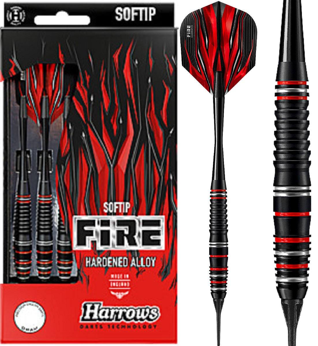 HARROWS Fire High Grade Alloy Softdart 16g
