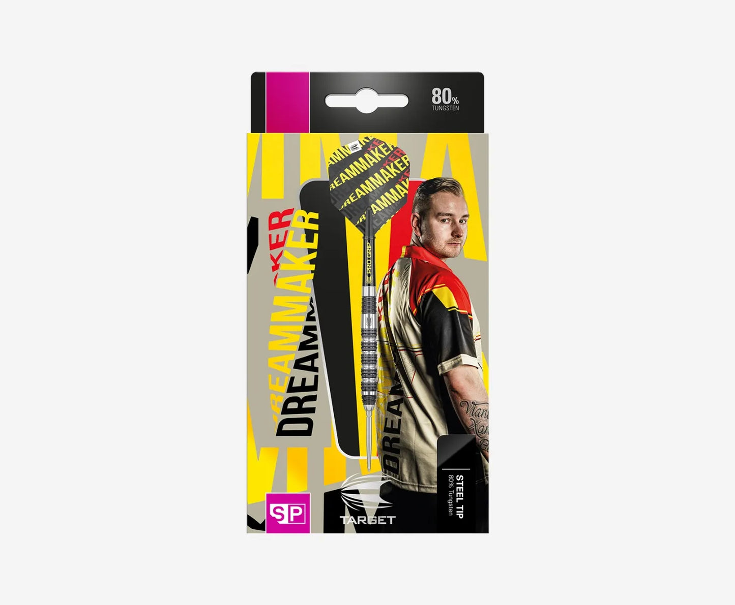 Target Dimitri van den Bergh 80% Swiss Point Steeldarts 24g