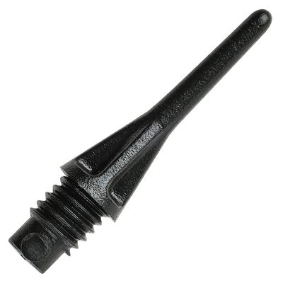 Karella Softspitzen PRO-TIP, 2 BA Gewinde, 100 Stück Packung (Schwarz)
