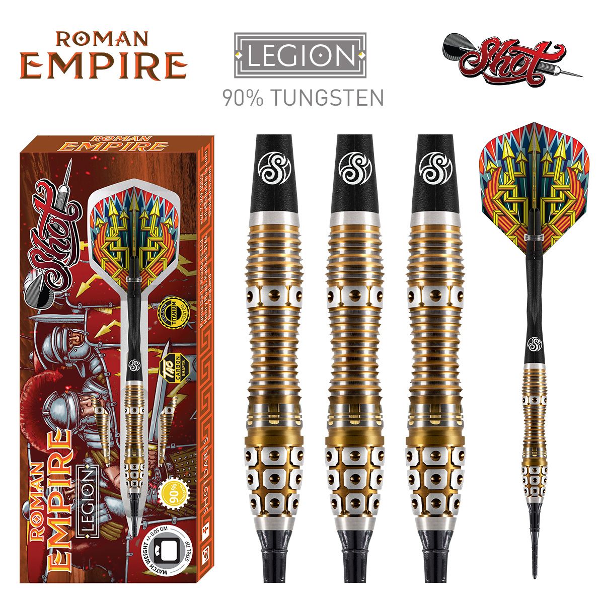 Shot Roman Empire Legion 90% Softdart 18g