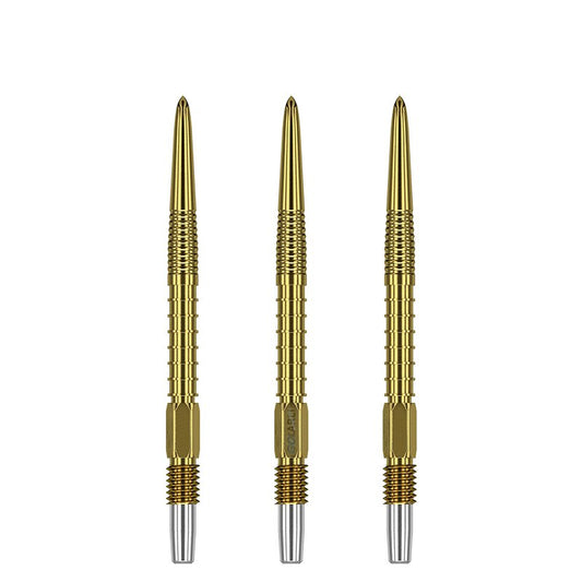 Target Swiss Points Spitzen Gold 30mm
