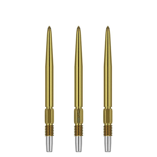 Target Swiss Points Spitzen Gold 30mm