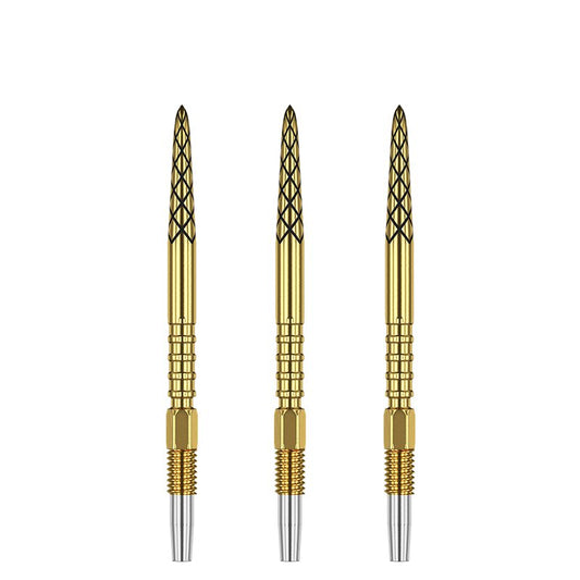 Target Swiss Points Spitzen Surge Gold 30mm