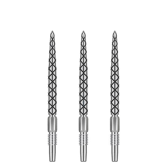 Target Swiss Points Spitzen Diamond Silver 30mm
