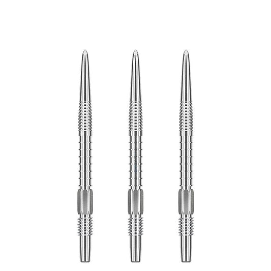 Target Swiss Points Spitzen Silber 26mm