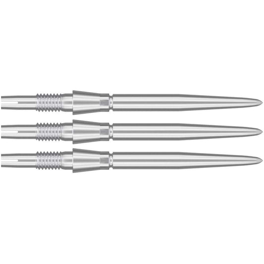 Target Swiss Points Storm Silver 30mm